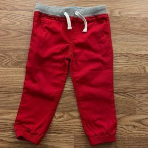 Boy’s Red Jogger 2T